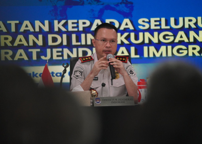 Dirjen Imigrasi Minta Jajaran Fokus Kerja dan Hilangkan Budaya Kerja Lama yang Tidak Patut