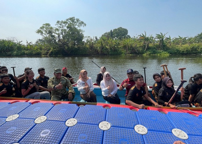 Persiapan Puslatda Dayung Dimatangkan, Kodaeral V Tinjau Sungai Ngotok Mojokerto