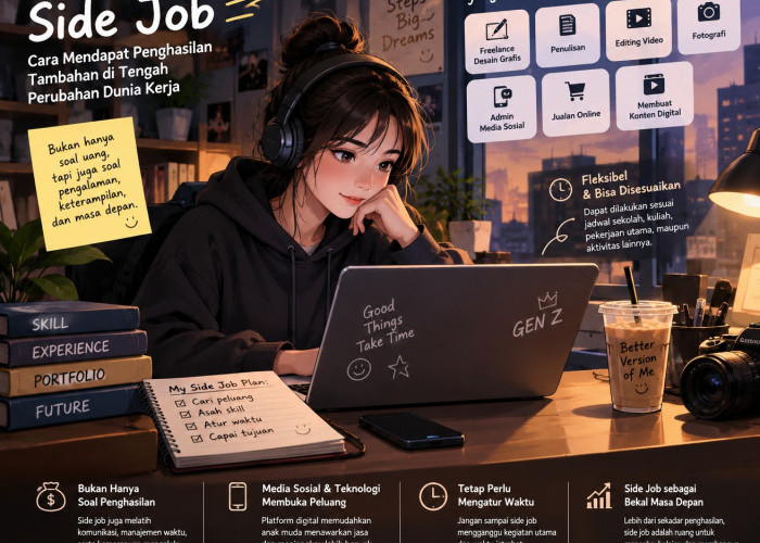 Gen Z Surabaya Manfaatkan Side Job untuk Tambah Penghasilan dan Bangun Keterampilan