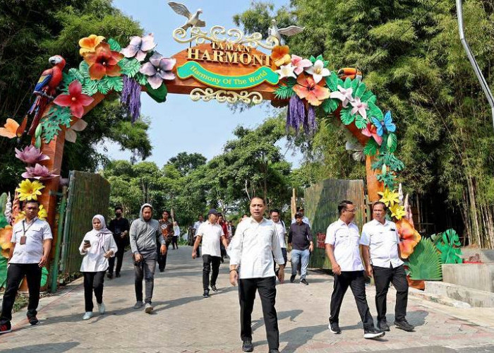 Wali Kota Eri Cahyadi Launching Wajah Baru Taman Harmoni Keputih Awal Agustus