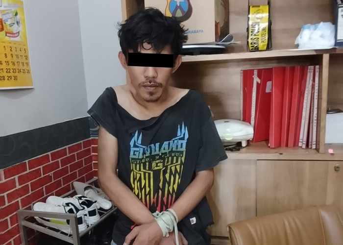 Baru Dorong Motor 6 Meter, Pelaku Curanmor Asem Jaya Surabaya Ditangkap Korban