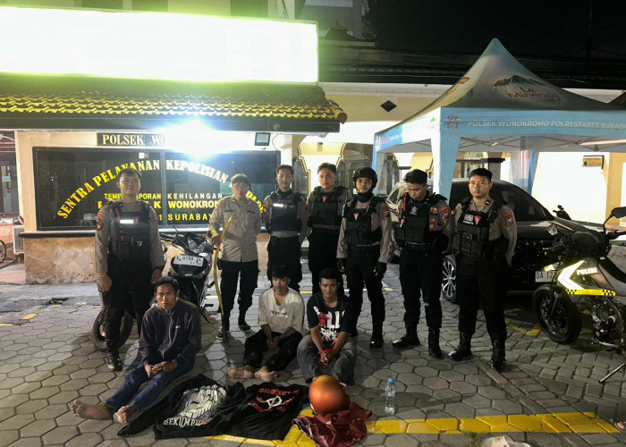 Tak Genap Sebulan, Tim Perintis Polda Jatim Ciduk 22 Gangster di Surabaya