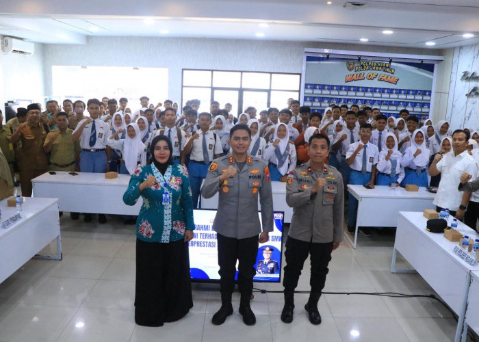 Diskusi Pelajar dengan Kapolres Ngawi Berlangsung Menarik