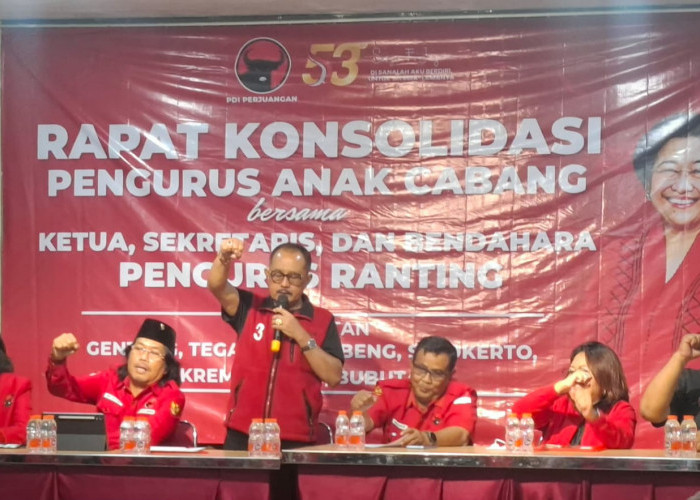 PDIP Surabaya Geber Konsolidasi Marathon, Wajibkan Komposisi 50 Persen Kader Muda untuk Regenerasi