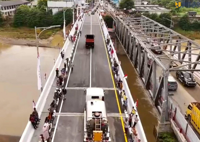 Jembatan Krueng Tingkeum Beroperasi Pascabencana, Jalur Logistik Aceh—Sumut Kembali Normal