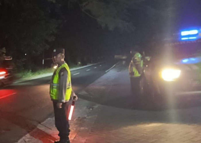 KRYD Polres Ngawi dengan Patroli Blue Light Jaga Harkamtibmas di Kwadungan