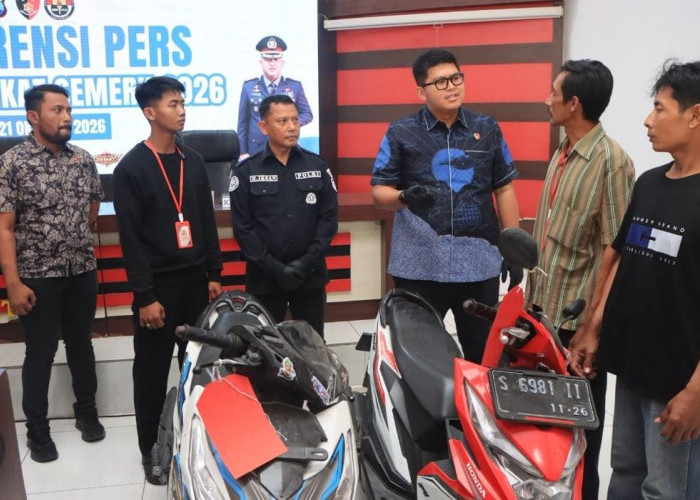 Satreskrim Polresta Tuban Berhasil Temukan Dua Kendaraan Hilang, Pemilik Ucapkan Terima Kasih