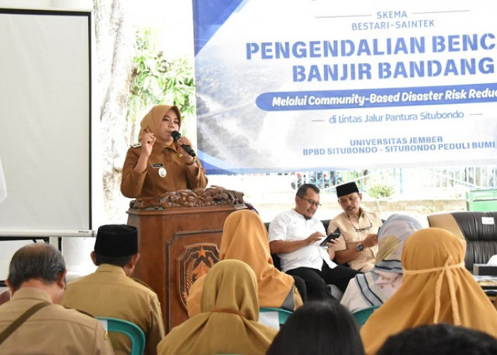  Wabup Situbondo Tekankan Sistem Peringatan Dini Inklusif dalam FGD Banjir Besuki