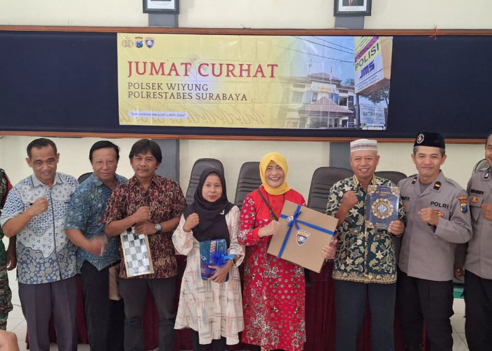 Polsek Wiyung Gelar Jumat Curhat, Warga Soroti Pelanggaran Lalin dan Kriminalitas