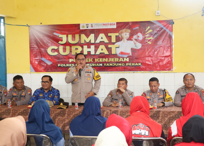 Program Jumat Curhat, Upaya Polsek Kenjeran Ciptakan Kamtibmas Kondusif