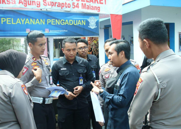 Layanan Publik di Polresta Malang Kota Dicek Ombudsman RI