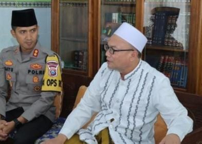 Kapolres Pasuruan Silaturahmi ke Ulama, Ketua MUI: Tolak Kampanye Hitam