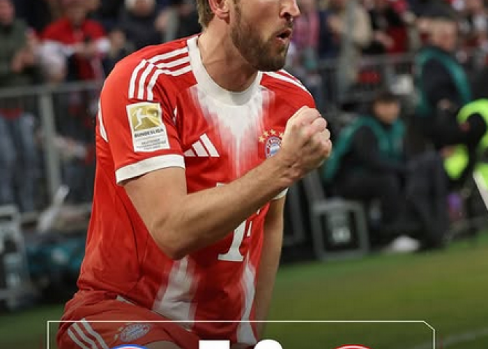 Kane Menggila! Dua Gol Antar Bayern Munich Tumbangkan Frankfurt dalam Laga Dramatis