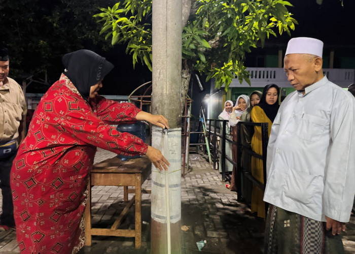 Berkat Bantuan Sumur Bor Cagub Jatim Tri Rismaharini, Desa Konang Bangkalan Akhirnya Teraliri Air Bersih