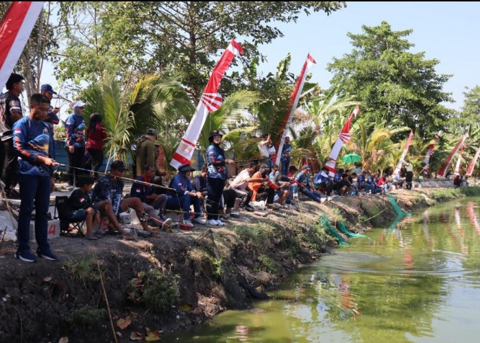 Gelar Mancing Kamtibmas, Kapolres Bojonegoro Ajak Pesilat hingga Awak Media Perkuat Sinergi