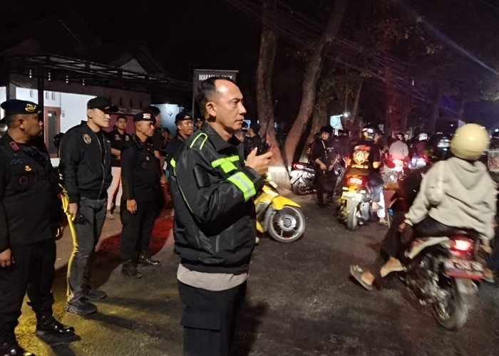 Kabag Ops Polres Kediri Kota Pimpin Pengamanan Terpadu, Tasyakuran Warga Baru PSHT Kondusif