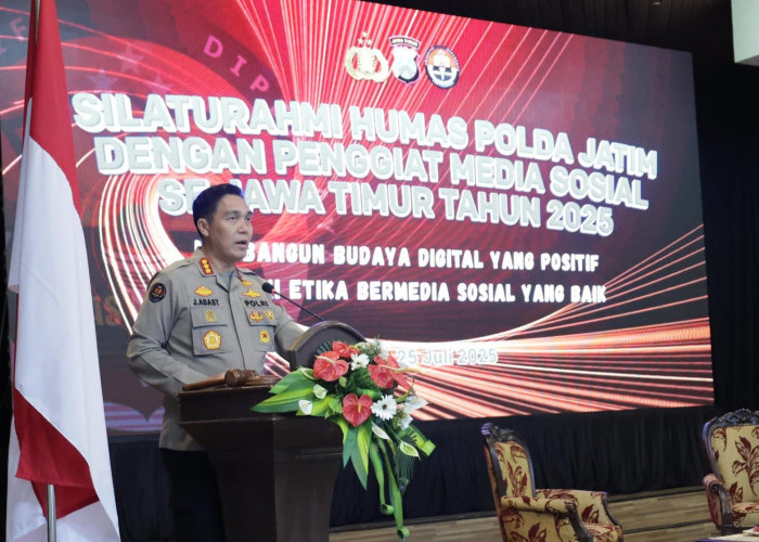 Polda Jatim Ajak Netizen Bangun Budaya Digital Positif