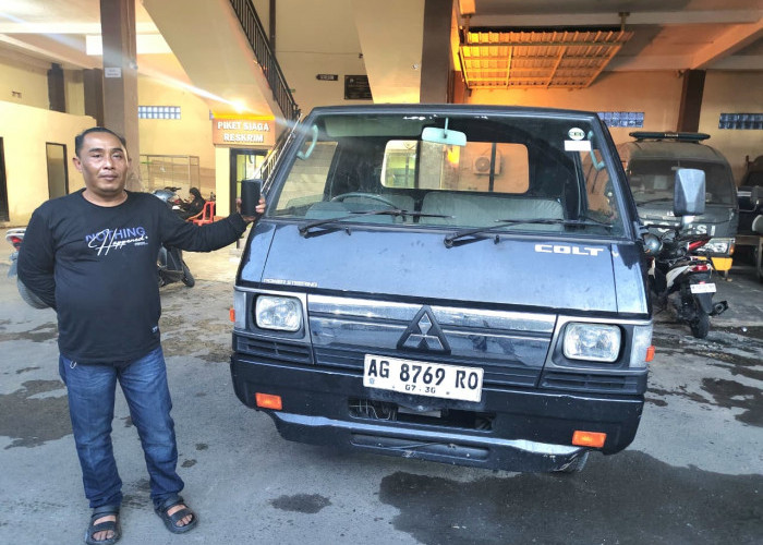 Berbekal GPS, Polsek Purwosari Temukan Pikap L300 Curian di Lahan Kosong Sampang