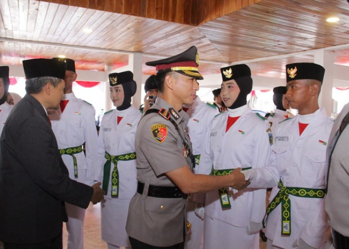 Paskibraka Kabupaten Kediri 2025 Dikukuhkan, Siap Kibarkan Merah Putih di HUT Ke-80 RI