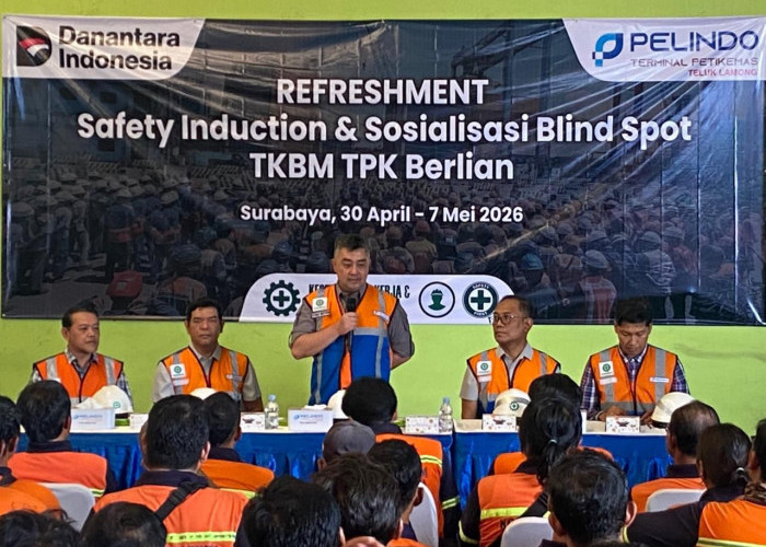 Perkuat Budaya K3, TPK Berlian Latih 835 Pekerja Bongkar Muat Tanjung Perak