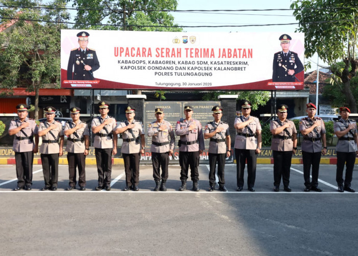 PJU Polres Tulungagung Dirotasi, Kapolres AKBP Ihram: Langsung Tancap Gas Sesuai Tupoksi