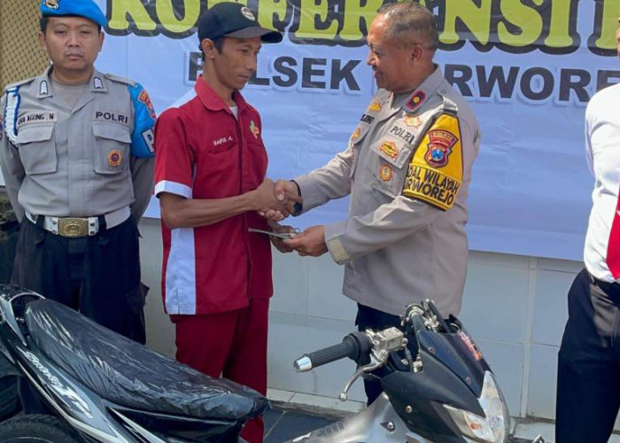 Motor Curian Ditemukan di Masjid, Kini Dikembalikan ke Pemilik