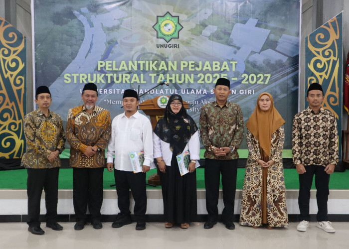 Unugiri Sukses Gelar Pelantikan Pejabat Struktural Tahun Periode 2025-2027