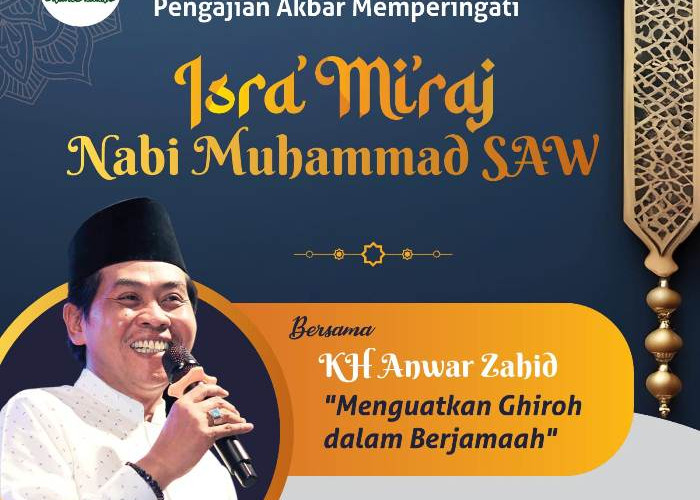 Peringati Isra Mikraj, Masjid Sabiilil Hikmah Griya Kebraon Hadirkan KH Anwar Zahid