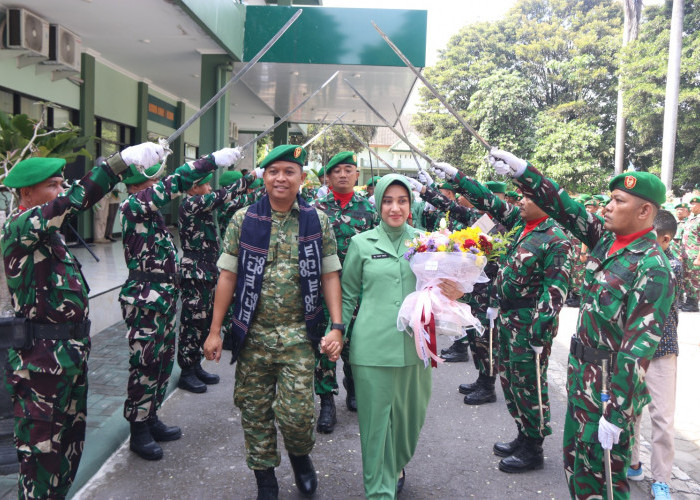 Tongkat Komando Kodim 0809/Kediri Resmi Berganti 