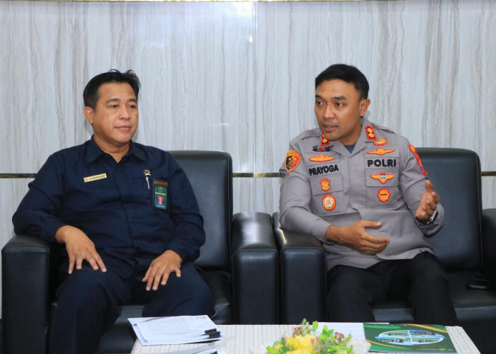 Kapolres AKBP Prayoga Angga Widyatama Terima Kunjungan Silaturahmi Dinas Pengadilan Agama Ngawi 