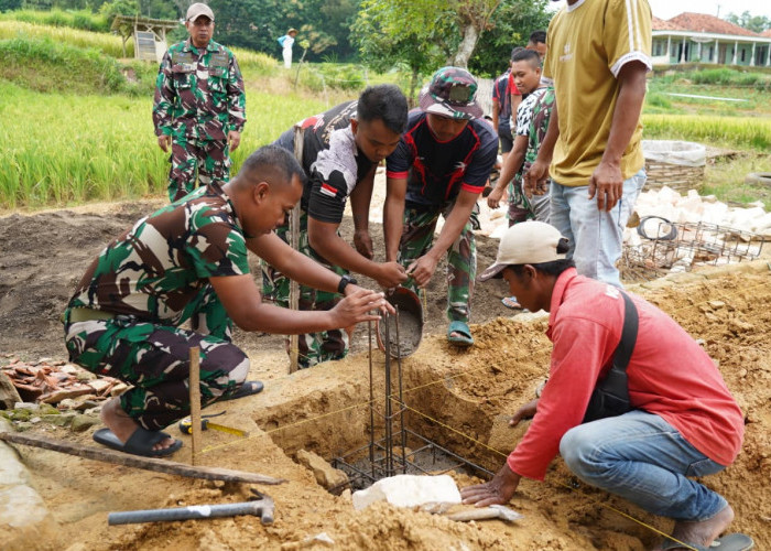 Satgas TMMD Cor 9 Titik Cakar Ayam RTLH di Mandala