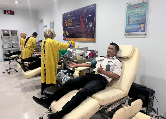 Rayakan HBP ke-62, Lapas Jember Tebar Harapan Lewat Aksi Donor Darah