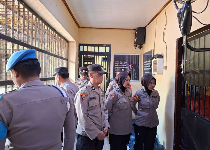 Pastikan Kondisi Tahanan Aman dan Lengkap, Polres Ngawi Lakukan Pengecekan Rutin