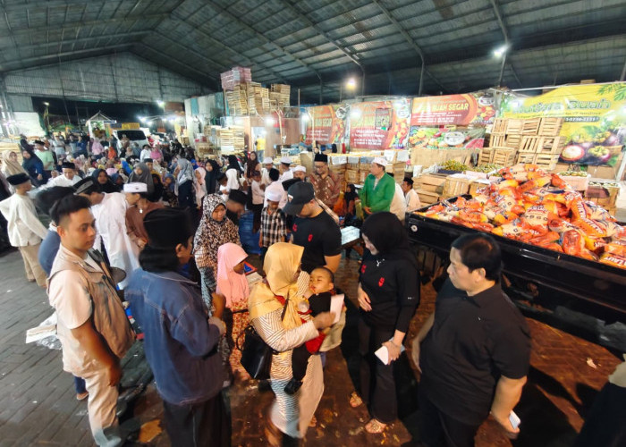 Aksi Nyata Kampung Pancasila, Pasar Buah Tanjungsari 77 Rutin Santuni Ratusan Yatim dan Dhuafa