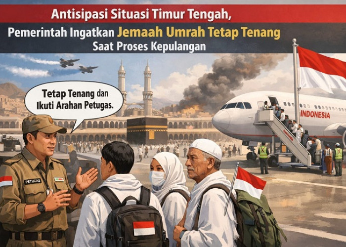 Siaga Timur Tengah, Jemaah Umrah Diminta Tak Panik Menunggu Kepulangan ke Indonesia