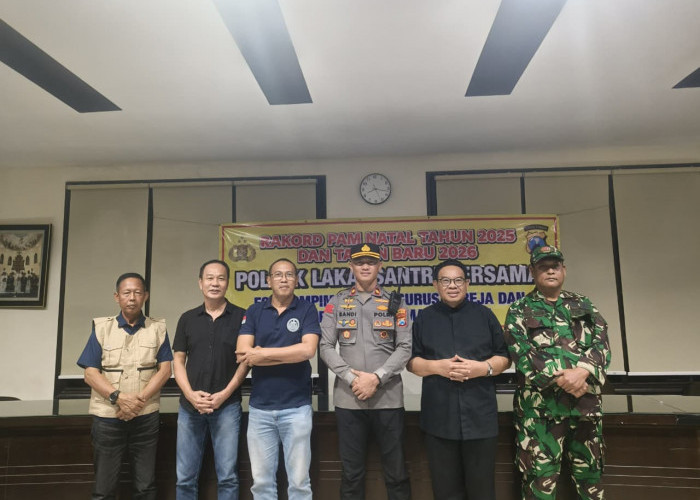 Jelang Natal, Kapolsek Lakarsantri Gelar Koordinasi Bersama Tokoh Lintas Agama