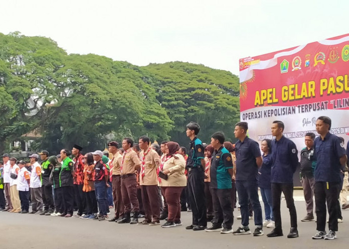 Pimpin Apel Gelar Pasukan, Walikota Bacakan Sambutan Kapolri