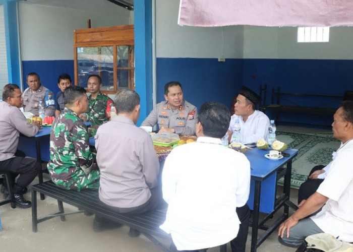 Kapolres Nganjuk Gelar Bincang Santai Bahas Harkamtibmas di Ngetos