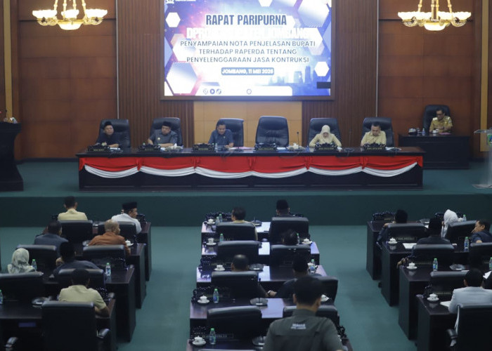 DPRD Jombang Godok Raperda Jasa Konstruksi, Siap Perkuat Pengawasan Proyek Daerah