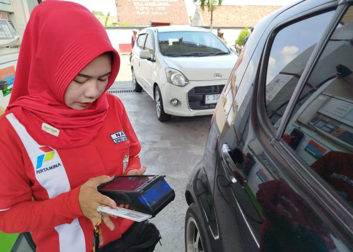 Konsumen Apresiasi Pembelian Pertalite di Jombang Pakai QR Code