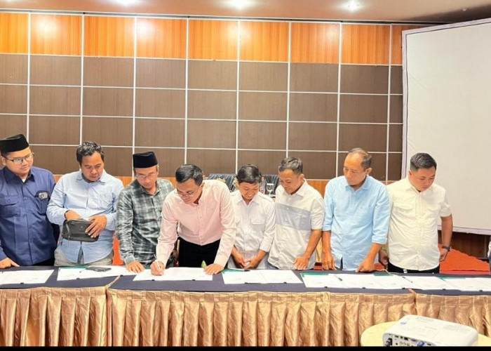 Pastikan Relawan Terlindungi JKN, Seluruh SPPG Bojonegoro Teken Komitmen dengan BPJS Kesehatan