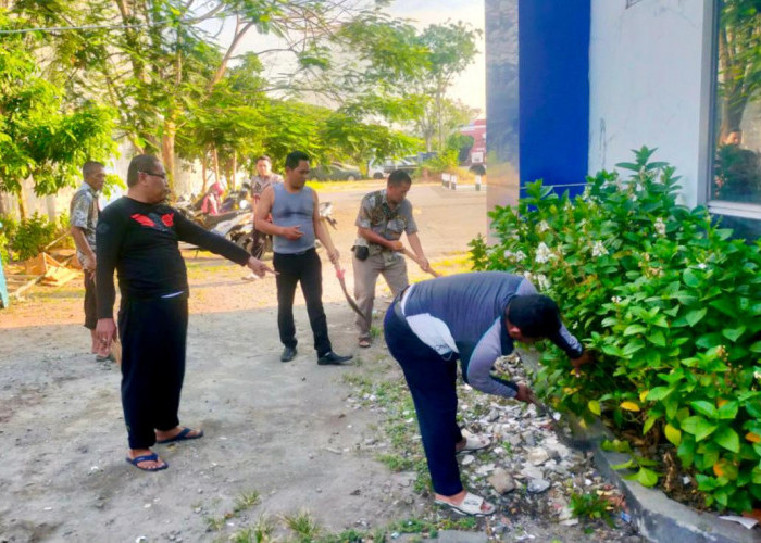 Beri Kenyamanan dan Keamanan, Personel Satlantas Polrestabes Surabaya Rutin Kurve