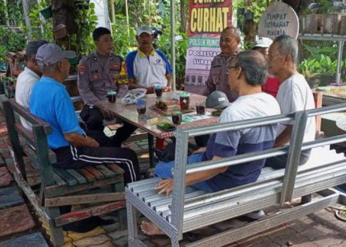 Tiga Pilar Rungkut Gelar Jumat Curhat, Dengar Aspirasi Warga Kedung Baruk