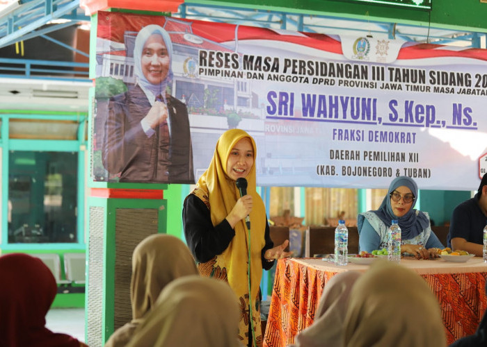 Reses di Tlogoagung Bojonegoro, Sri Wahyuni Terima Aspirasi Warga