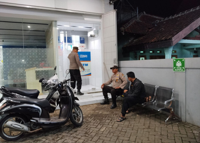 Bidik ATM dan Titik Rawan, Polsek Sendang Rutin Patroli Harkamtibmas