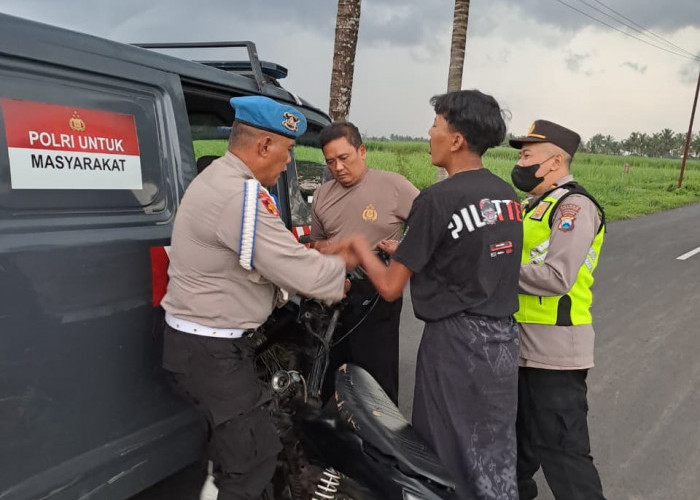 Polsek Gondanglegi Bubarkan Balap Liar dan Sita Motor Berdasarkan Laporan Call Center 110