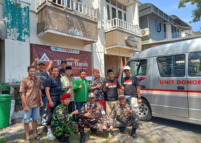 Peringati HUT ke-80 RI, RT/RW di Sidoarjo Gelar Donor Darah