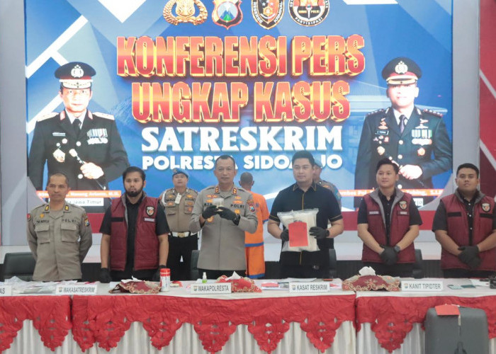 Polresta Sidoarjo Gagalkan Penyelundupan Benih Lobster ke Singapura