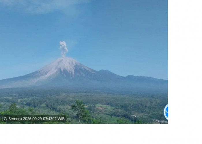 BPBD Lumajang Imbau Warga Tak Panik Dengar Dentuman Gunung Semeru