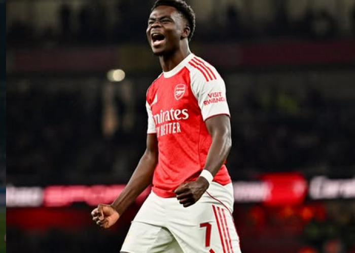 Gabriel Jesus Sebut Bukayo Saka Setara Vinícius Jr hingga Rodrygo di Level Pemain Sayap Dunia